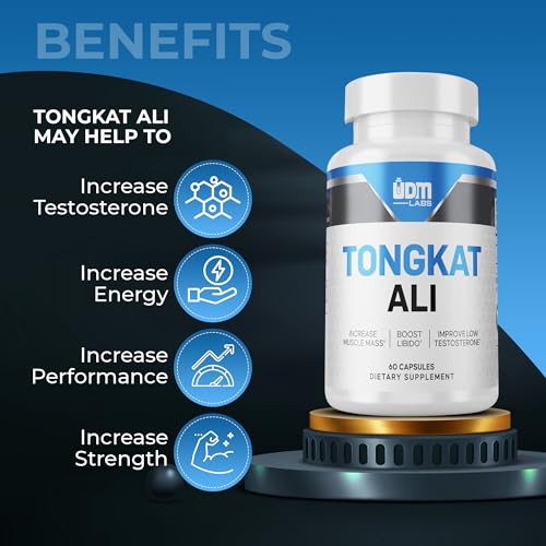 UDMLABS TonAli Capsules | 200:1 Extract | 60 Capsules GenericUS supplements