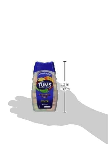 TUMS Antacid Chewable Tablets, Extra Strength for Heartburn Relief, Assorted Fruit TUMS Au supplements