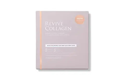 Revive Collagen Premium 8,500mg Hydrolysed Marine Collagen Drink with Added Hyaluronic Acid & Aloe Vera for Healthy Skin, Hair, Nails & Joints Revive CollagenAU supplements