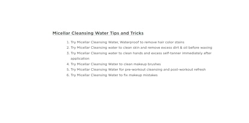 Garnier SkinActive Micellar Water for All Skin Types, Facial Cleanser & Makeup Remover Garnier Au supplements