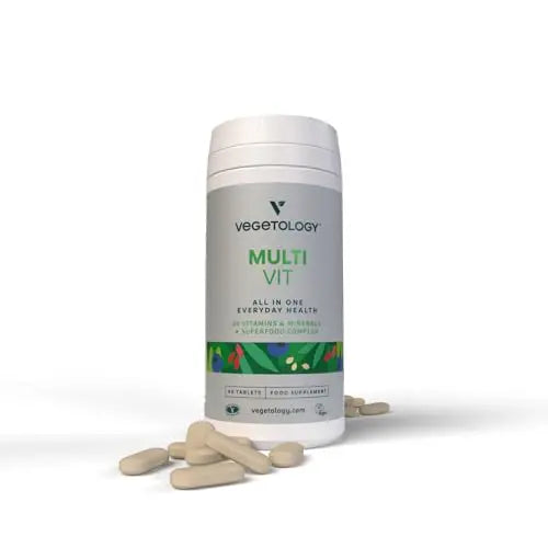 Vegetology MultiVit Vegan Multivitamins w/26 Vitamin & Mineral Supplements Vegetology Au supplements