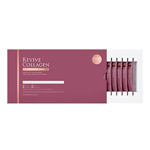 Revive Collagen Enhanced Plus 10,000mg Hydrolysed Marine Collagen Drink with Added Vitamin A & C Revive CollagenAU supplements