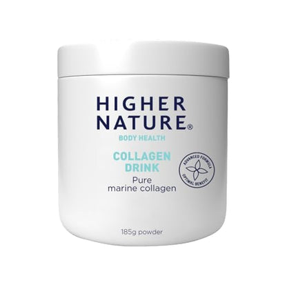 Higher Nature - Collagen Drink - Increases Skin Elasticity & Hydration - Collagen Powder HIGHER NATUREUS supplements