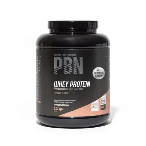 PBN - Premium Body Nutrition Whey Protein 2.27kg Chocolate, New Improved Flavour Premium Body NutritionAU supplements