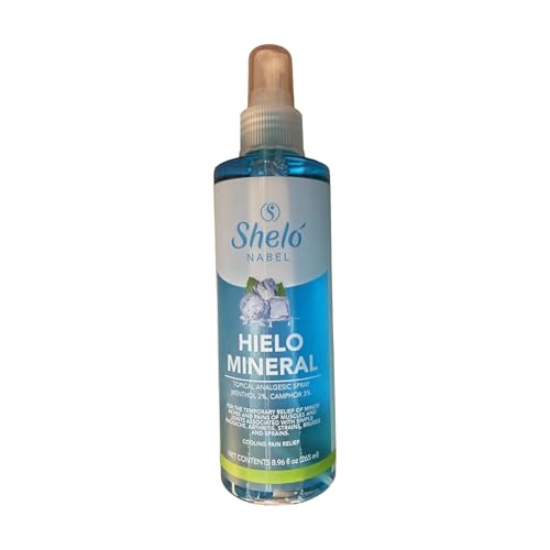 Sheló NABEL Hielo Mineral 8.7 fl Oz & VR-C 250ml Relax Sore Muscles and Joints Increase Circulation Reduce Inflammation Sheló NABEL Au supplements