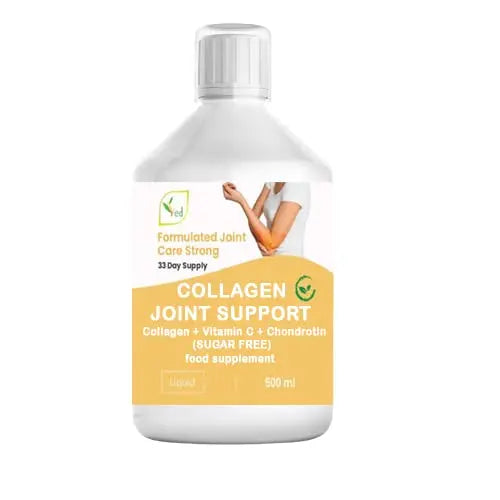 Hydrolyzed Liquid Collagen Food Supplement | Support for Joints, Skin, Muscles, Hair, &Nail Growth Ved uk supplements