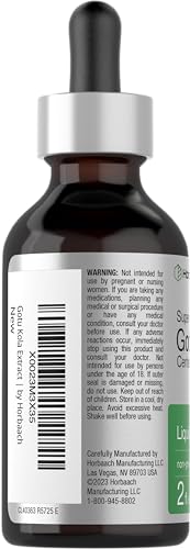 Gotu Kola Extract | 2 fl oz | Alcohol Free | Super Concentrated Liquid Herb Supplement Horbäach Au supplements