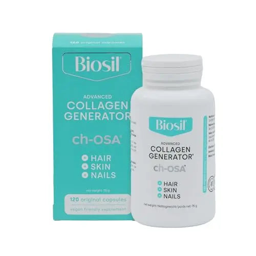 Biosil Collagen Generator - 120 Capsules - with Patented ch-OSA Complex - Generates & Protects Your Own Collagen BioSilAU supplements