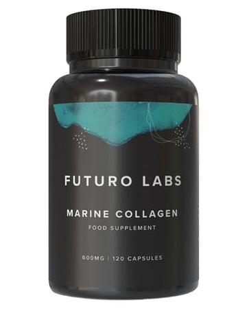 Marine Collagen Capsules 1200mg with VIT C (12mg) and Zinc (1.5mg) - Made in The UK Futuro Labs Au supplements