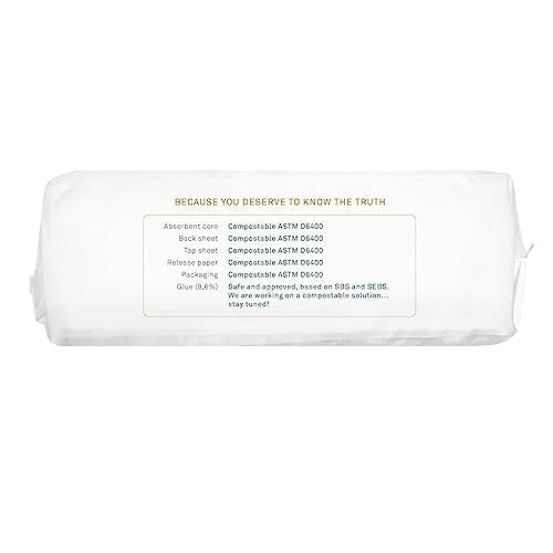 Eco by Naty Panty Liners for Women – Liners for Daily use, Eco-Friendly Women’s Thin Discreet Panty Eco by Naty Au supplements