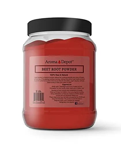 Beet Root Powder 2 lb. by Aroma Depot Raw & Non-GMO I Vegan & Gluten Free I Nitric Oxide Aroma Depot uk supplements