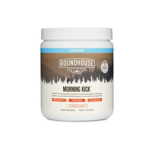 ROUNDHOUSE PROVISION Morning Kick, Powder Supplement for Healthy Digestion ROUNDHOUSE PROVISIONUS supplements