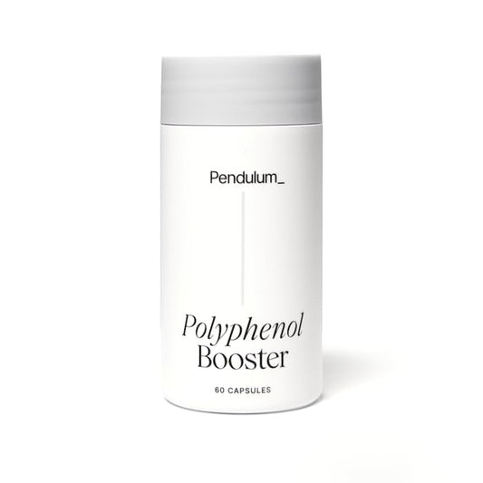 Pendulum Polyphenol Booster, Antioxidant from Superfoods, Beneficial Plant Compounds for Good Health, Helps Boost Akkermansia Muciniphila for Men & Women (60 Capsules, 1-Pack) PendulumUS supplements