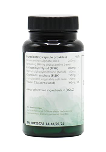 Collagen Extra Capsules | Collagen with Glucosamine, Chondroitin & Vitamin C G&G Vitamins Au supplements