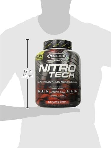 Whey Protein Powder, MuscleTech Nitro-Tech Whey Protein Isolate & Peptides, Protein MuscleTech Au supplements