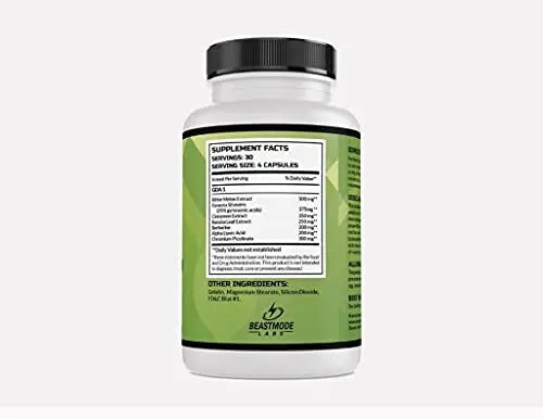 Beastmode Labs GDA1 Glucose Disposal Agent, Contains Berberine BeastMode uk supplements