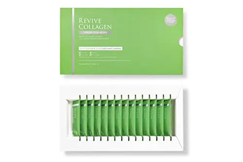 Revive Collagen 2500mg Plant Based Vegan Collagen with Added Vitamin B, C, D & E, Improved Skin, Hair & Nails Revive CollagenAU supplements