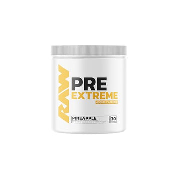 RAW Pre Extreme Pre Workout Powder (Pineapple, 30 Servings (Pack of 1)) RAW Au supplements