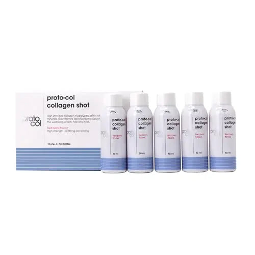 Proto-col, Women’s Liquid Collagen Drink, 10 Shots of Type 1 and 3 Collagen for Body Proto-ColAU supplements