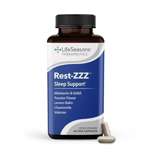 Rest-ZZZ - Powerful Sleep Support Supplement - Fall Asleep & Stay Asleep - Calms Nervous System LifeSeasonsAU supplements