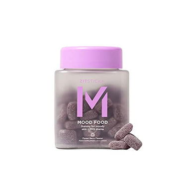ZitSticka Mood Food: Gummy for Moody Skin + PMS Drama, Forest Berry Flavour ZitSticka Au supplements
