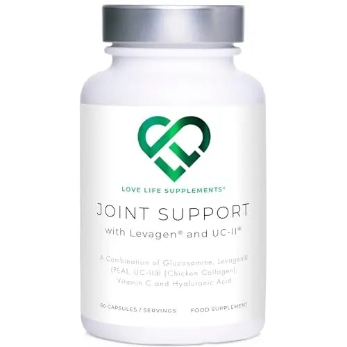 Love Life Supplements Joint Support with Levagen® (Palmitoylethanolamide) + UC-II® LOVE LIFE SUPPLEMENTSAU supplements