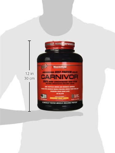 MuscleMeds Carnivor Beef Protein Isolate, 0 Lactose, 0 Sugar, 0 Fat, 0 Cholesterol MuscleMeds Au supplements