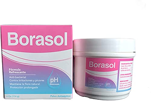 Borasol Antiseptic Powder Refreshing Deodorant and Vaginal Wash 4 OZ FQQF Au supplements