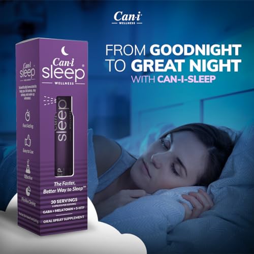 Sleep Fast & Longer - Oral Absorbtion Spray Can I Sleep Natural Sleep Aid with Melatonin Cani Brands Feel Amazing Au supplements