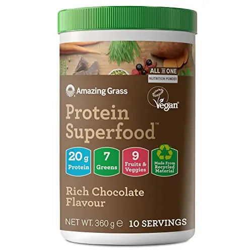 Amazing Grass Protein Superfood, Organic Vegan Protein Powder with Fruit and Vegetables Amazing GrassAU supplements
