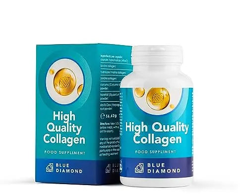 Premium 90 Marine Capsules - 530mg Natural Marine Collagen with Porcine & Bovine Collagen BLUE DIAMONDAU supplements