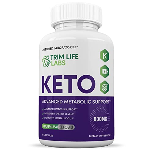 (2 Pack) Trim Life Labs Keto Pills Includes Apple Cider Vinegar Patented goBHB Justified Laboratories Au supplements