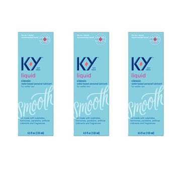 K-Y Liquid Personal Lubricant, Natural Feeling Water Based Lube For Women, Men & Couples K-Y Au supplements