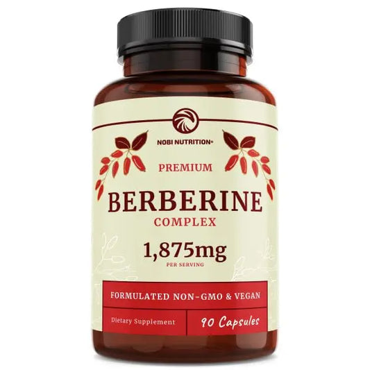 Berberine HCL 1500mg for Weight Management | Botanical Keto Inducing Berberine Supplement Nobi NutritionAU supplements