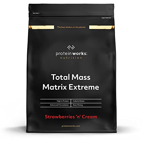 Protein Works - Total Mass Matrix Extreme Mass Gainer | High Calorie Protein Powder Protein Works Au supplements