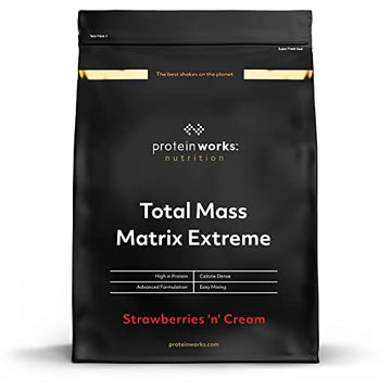 Protein Works - Total Mass Matrix Extreme Mass Gainer | High Calorie Protein Powder Protein Works Au supplements