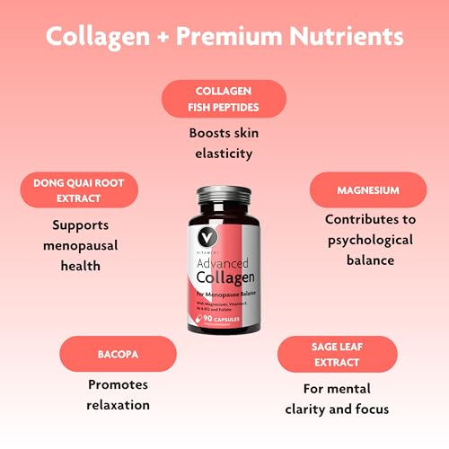 Premium Advanced Collagen Capsules for Menopause and Perimenopause V Vitamini Au supplements