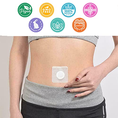 Wormwood Belly Patch,30Pcs Mugwort Abdomen Navel Patch and 30Pcs Moxibustion Patch BEANGG Au supplements