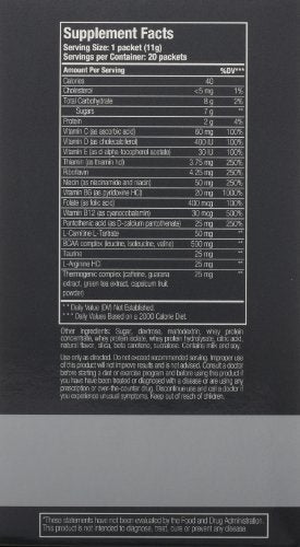 MenScience Androceuticals Pre-Workout Training Booster Formula, 0.4 oz MenScience Au supplements