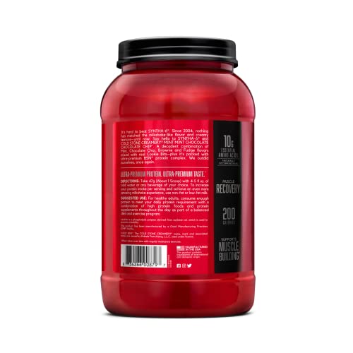 BSN Syntha-6 Whey Protein Powder, Cold Stone Creamery- Mint Mint Chocolate BSN Au supplements