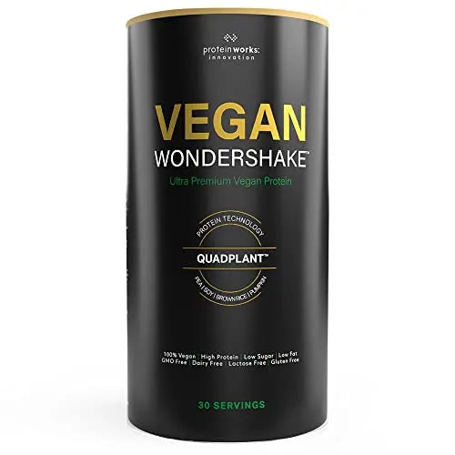 Protein Works - Vegan Wondershake, Vegan Protein Shake, Multi Award Winning Vegan Protein Powder Protein WorksAU supplements