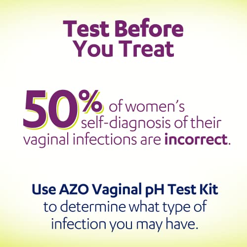 AZO Vaginal pH Test Kit, Clinically-Tested Vaginal Infection Test Kit, Fast & Accurate Results AZO Au supplements