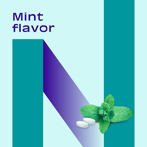 Nicorette 4 mg Mini Nicotine Lozenges to Quit Smoking - Mint Flavored Stop Nicorette Au supplements
