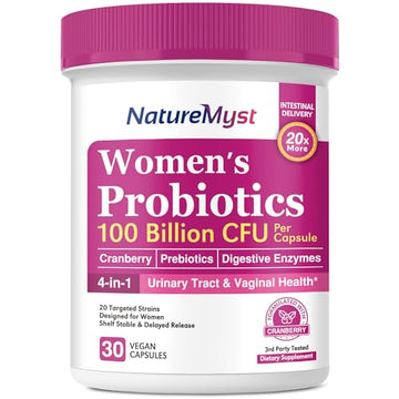 NatureMyst Women’s Probiotics 100 Billion, 20 Targeted Strains with Organic Cranberry NatureMyst Au supplements