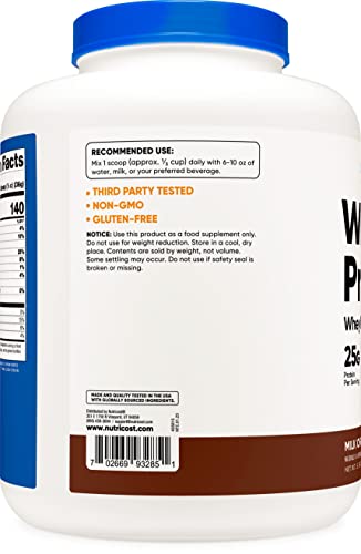 Nutricost Whey Protein Concentrate (Chocolate) 5LBS Nutricost Au supplements