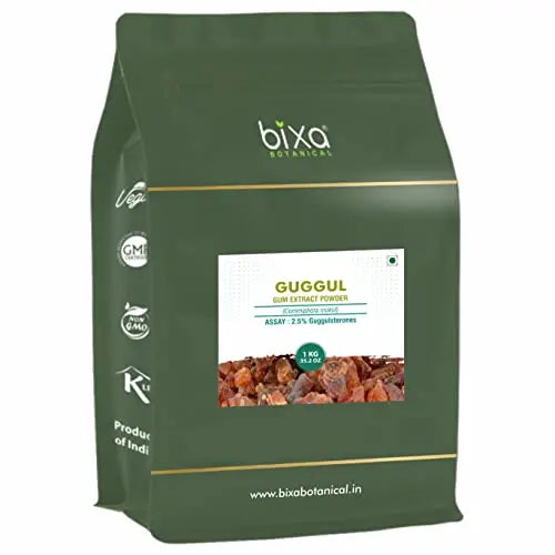 bixa BOTANICAL Guggul (Commiphora Mukul) Dry Extract - 2.5% Guggulsterones by UV bixa BOTANICALAU supplements
