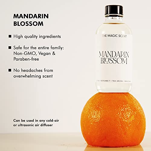 The Magic Scent Mandarin Blossom Oils for Diffuser - HVAC, Cold-Air, & Ultrasonic Diffuser Oil Inspired THE MAGIC SCENT Au supplements