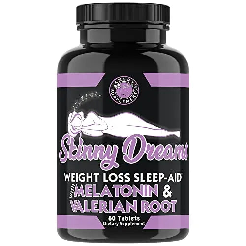 Angry Supplements Skinny Dreams, Night Time for Restful Sleep All-Natural Weight Loss Angry SupplementsAU supplements